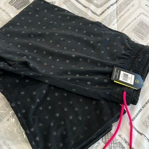 Black velvet  zumba joggers
